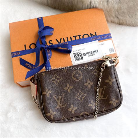 lv mini.pochette|Lv pochette monogram.